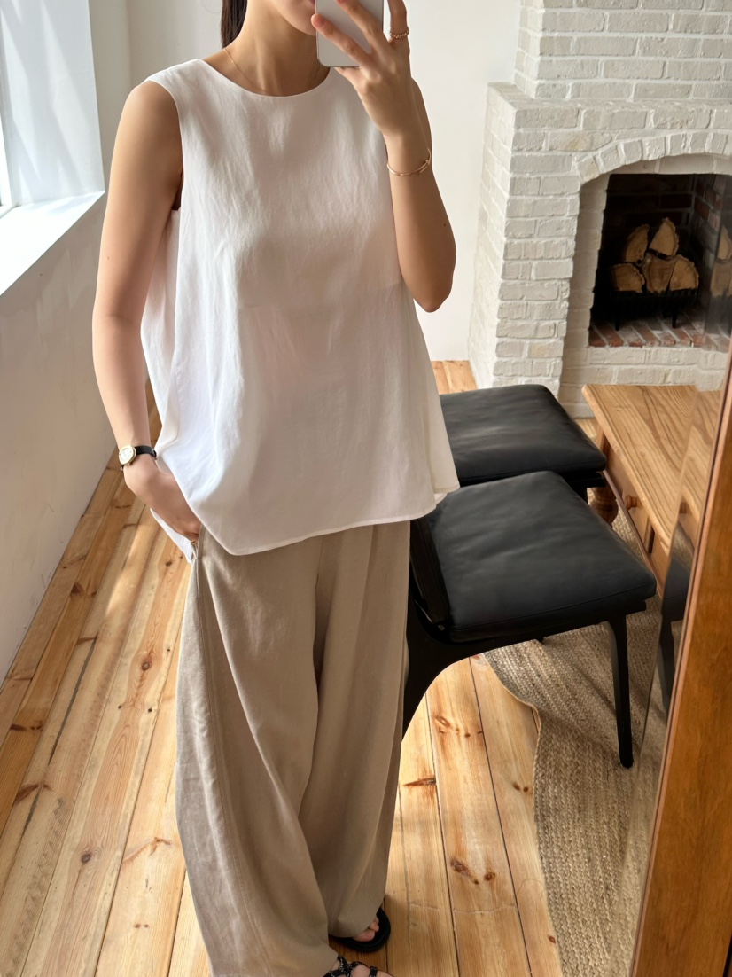LE VASE直郵韓國代購㊣女裝新品休閑推薦25春夏人氣吊帶背心LE VASE吊帶/背心