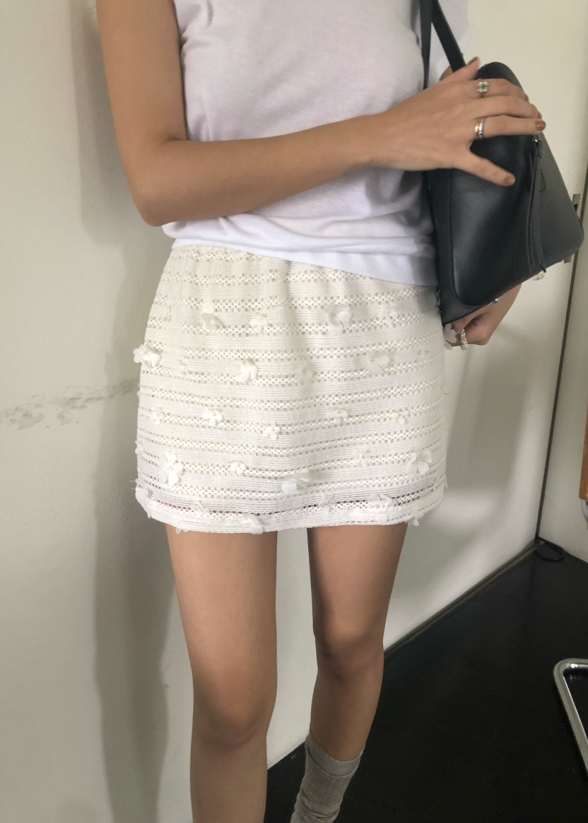 OUPPT韓國㊣直郵東大門代購女裝新款人氣時尚休閑推薦25春夏短裙OUPPT短裙