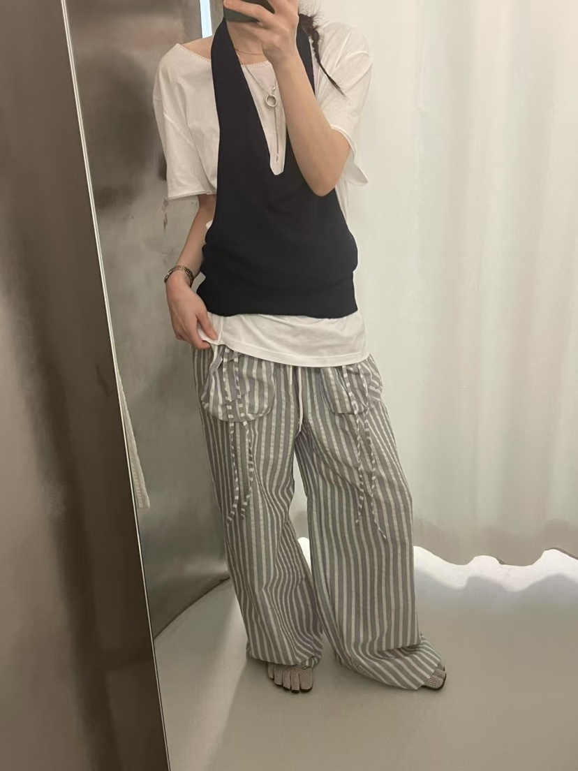 MINIMUZE韓國㊣直郵東大門代購女裝新品時尚25春夏人氣休閑褲MINIMUZE休閑褲
