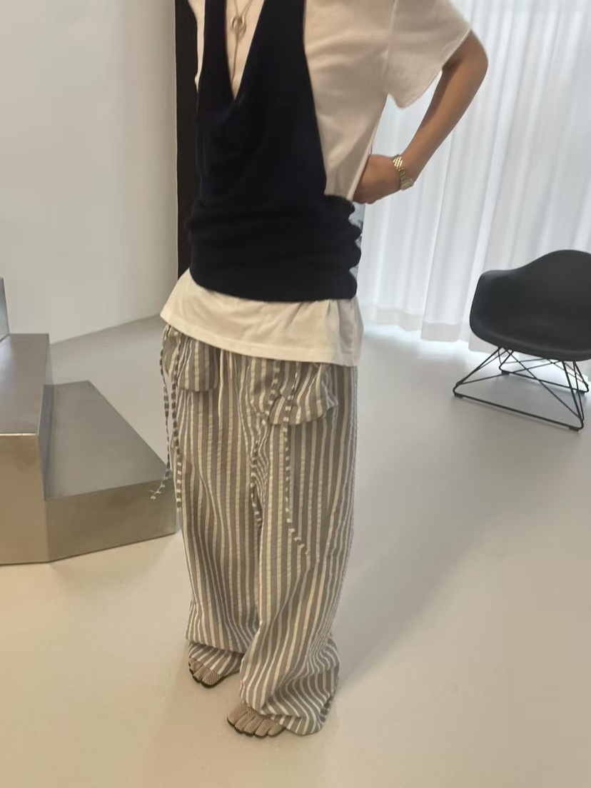 MINIMUZE韓國㊣直郵東大門代購女裝新品時尚25春夏人氣休閑褲MINIMUZE休閑褲