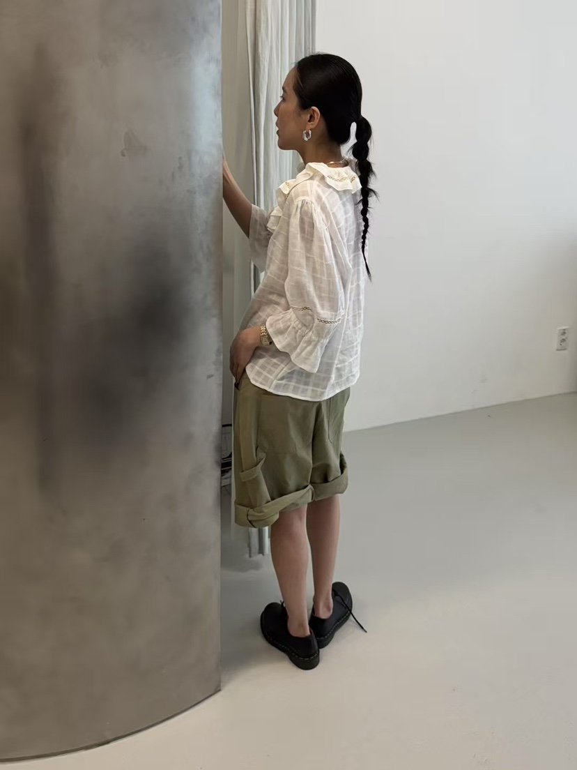 MINIMUZE直郵韓國代購㊣女裝新品熱賣推薦休閑25春夏時尚短褲MINIMUZE短褲