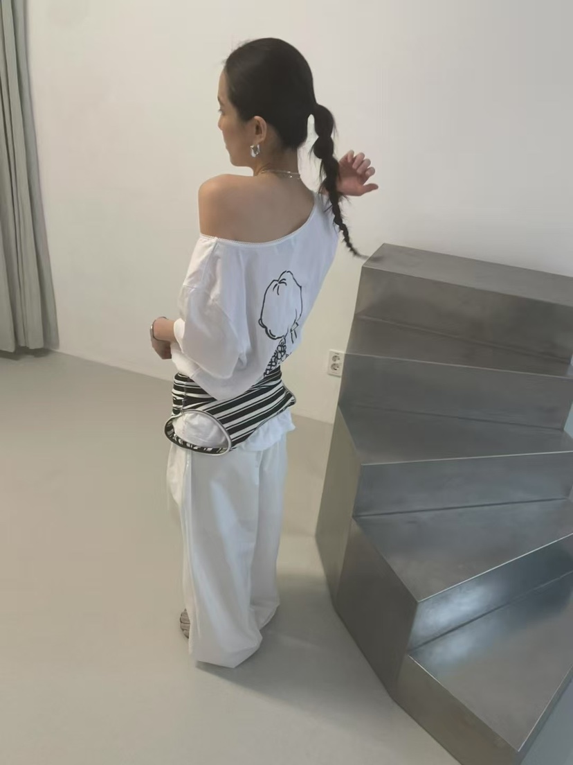 MINIMUZE韓國直郵㊣東大門實拍女裝新款推薦熱賣25春夏休閑T恤MINIMUZET恤