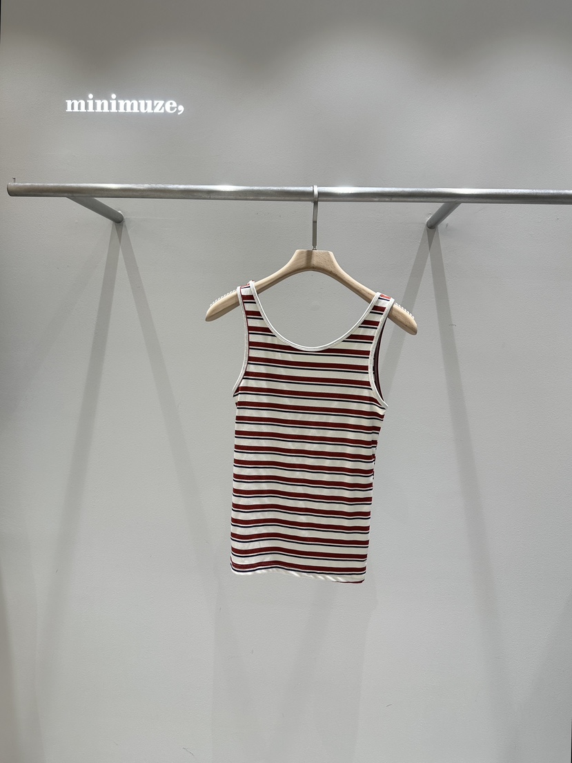 MINIMUZE直郵韓國代購㊣女裝新品25春夏推薦熱賣休閑吊帶背心MINIMUZE吊帶/背心