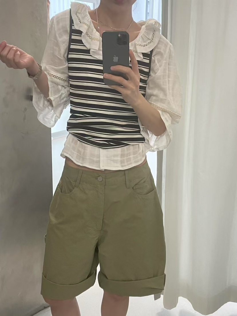 MINIMUZE直郵韓國代購㊣女裝新品25春夏推薦熱賣休閑吊帶背心MINIMUZE吊帶/背心