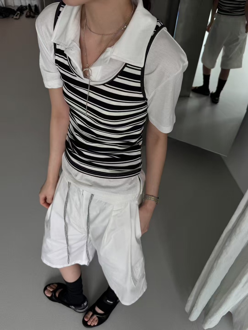 MINIMUZE直郵韓國代購㊣女裝新品25春夏推薦熱賣休閑吊帶背心MINIMUZE吊帶/背心