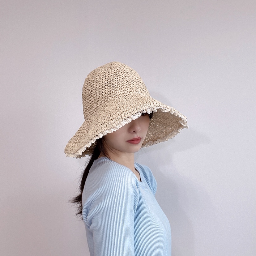 LOVELY HAT韓國㊣直郵東大門代購女裝新品人氣25春夏時尚帽子LOVELY HAT帽子圖色2