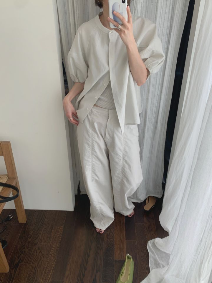 MARE韓國㊣直郵東大門代購女裝新款熱賣休閑25春夏襯衫蕾絲衫MARE襯衫/蕾絲衫