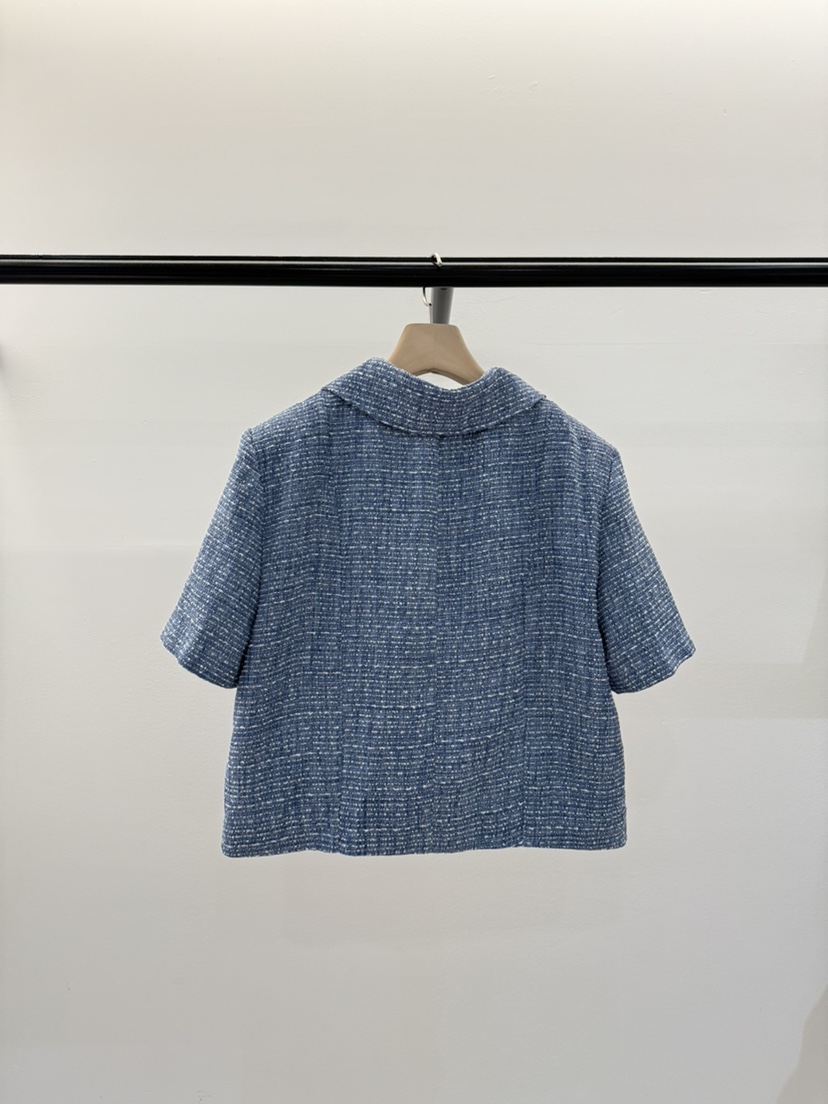 LA CREME韓國直郵㊣東大門實拍女裝新品25春夏人氣夾克花呢LA CREME夾克