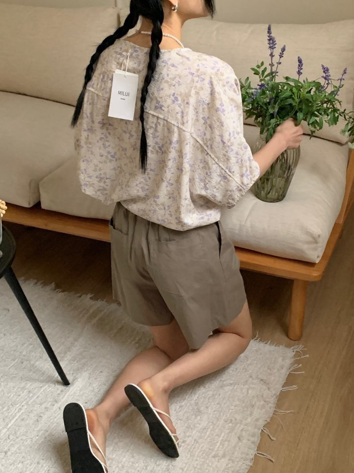MILUI韓國㊣直郵東大門代購女裝新款推薦人氣休閑熱賣25春夏短褲MILUI短褲