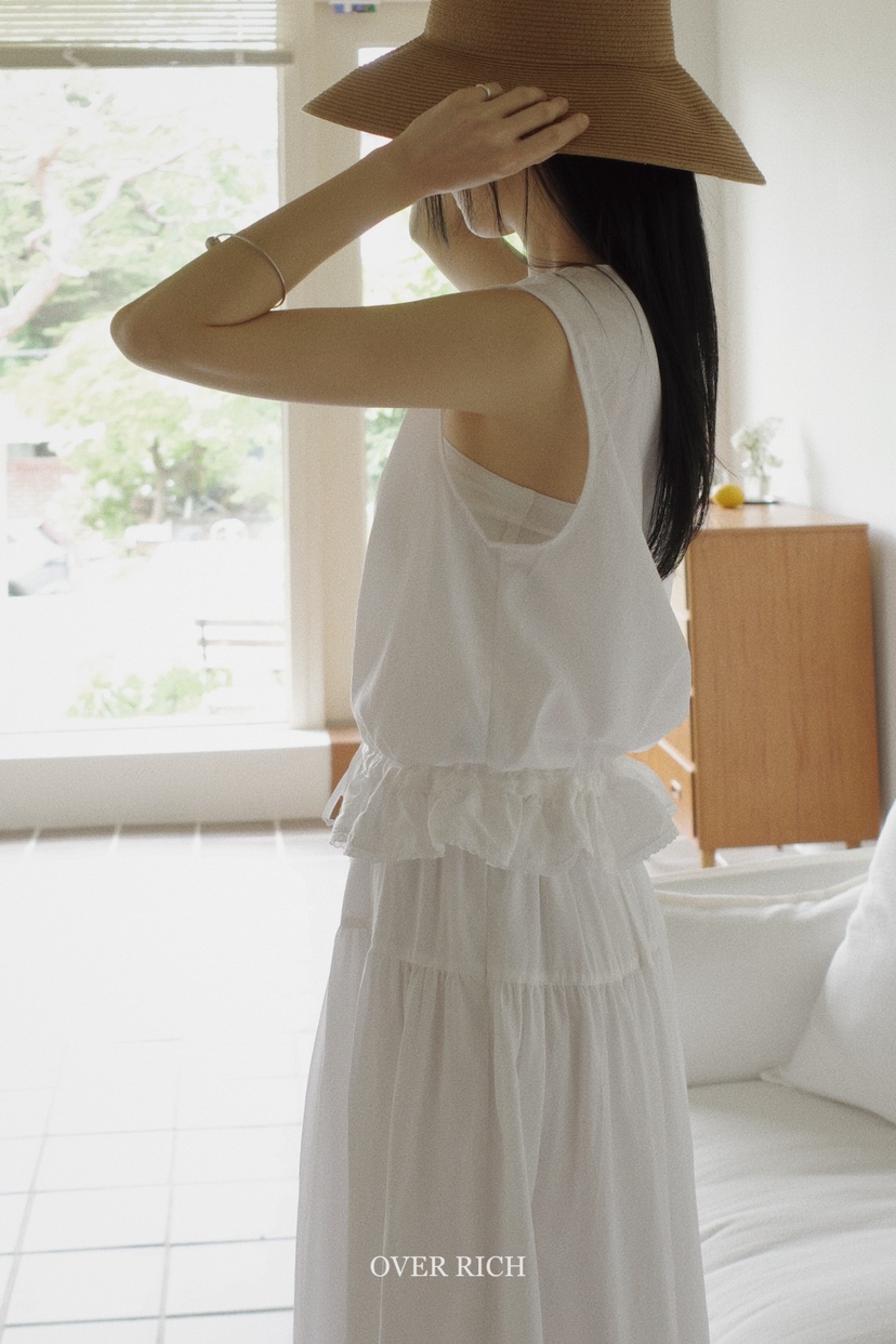 OVER RICH韓國直郵㊣女裝新款熱賣推薦休閑時尚人氣25春夏馬甲OVER RICH馬甲