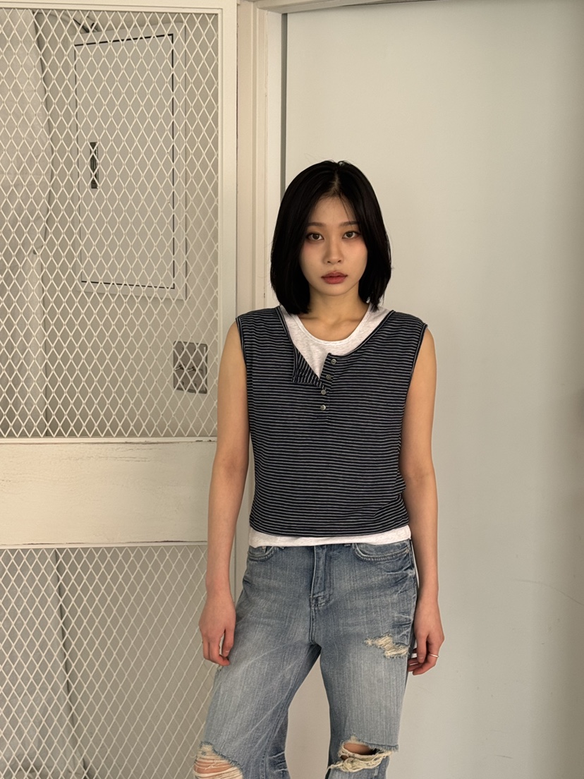 KARE/WEREPIECE直郵韓國代購㊣女裝新品休閑人氣25春夏吊帶背心KARE/WEREPIECE吊帶/背心
