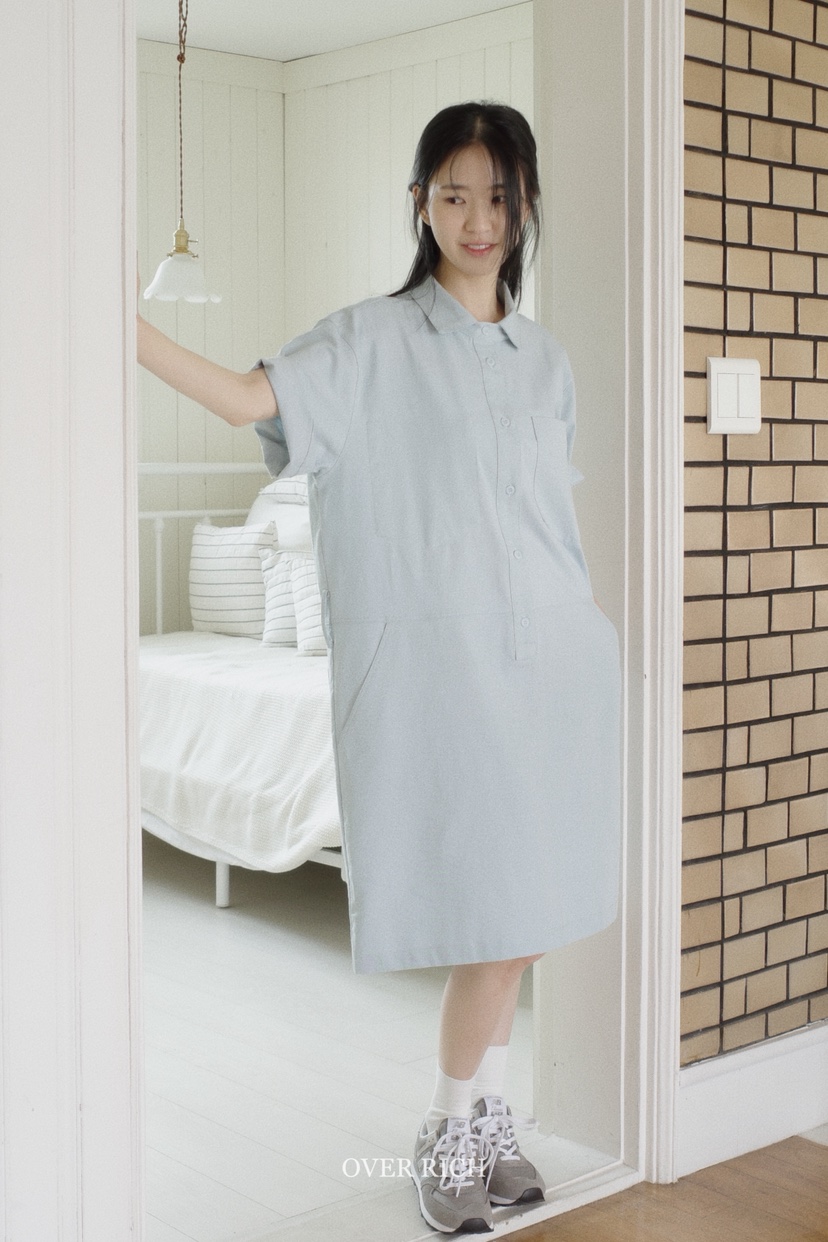 OVER RICH韓國㊣直郵東大門代購女裝新品人氣25春夏連衣裙OVER RICH連衣裙