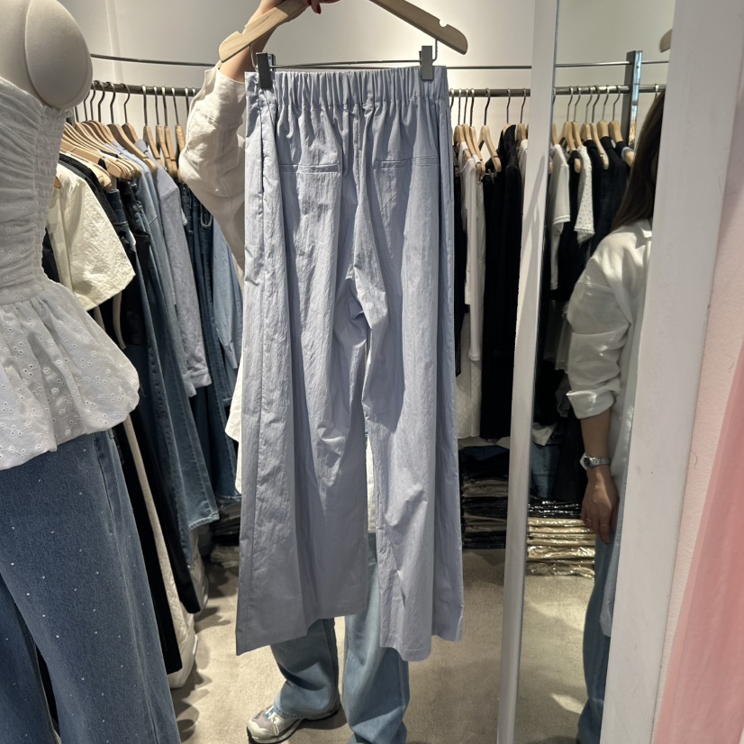 HABLE韓國㊣直郵東大門代購女裝新款熱賣25春夏推薦休閑休閑褲HABLE休閑褲