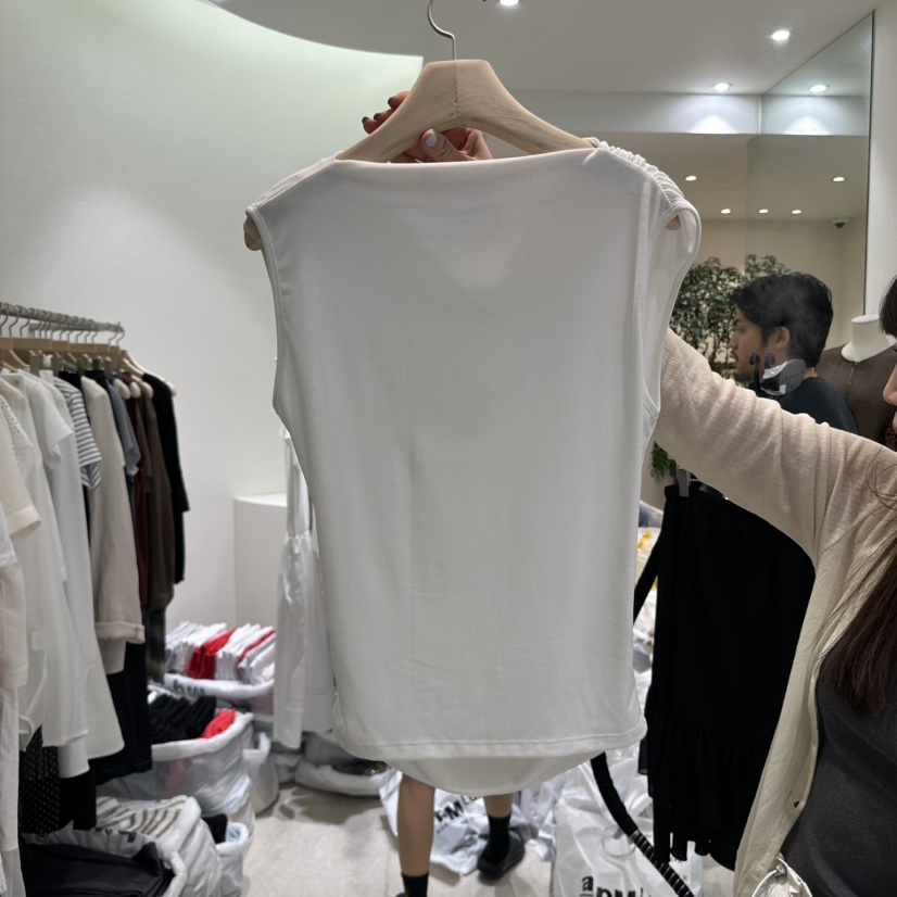 GRACIA韓國㊣直郵東大門代購女裝新款25春夏時尚休閑吊帶背心GRACIA吊帶/背心