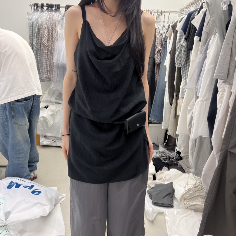 PADO韓國直郵㊣女裝新品推薦人氣時尚25春夏熱賣休閑連衣裙PADO連衣裙圖色3