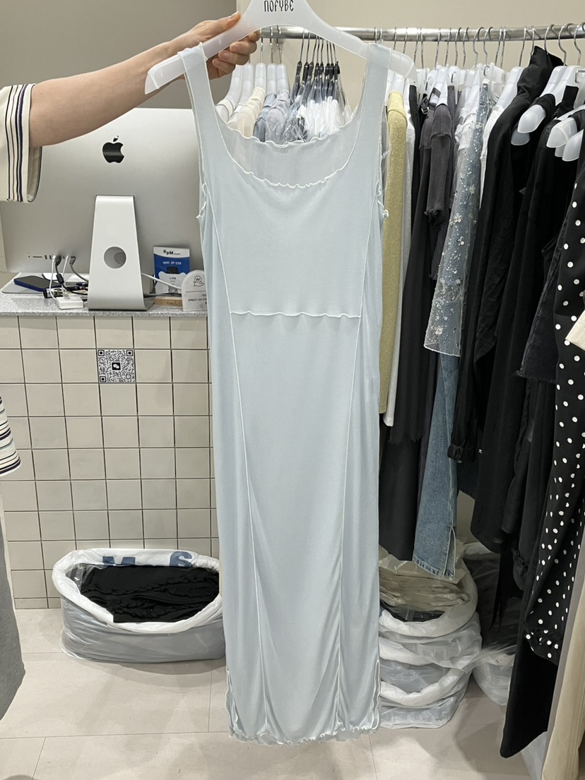 NOFYBE韓國㊣直郵東大門代購女裝新品推薦休閑時尚連衣裙天絲NOFYBE連衣裙圖色1