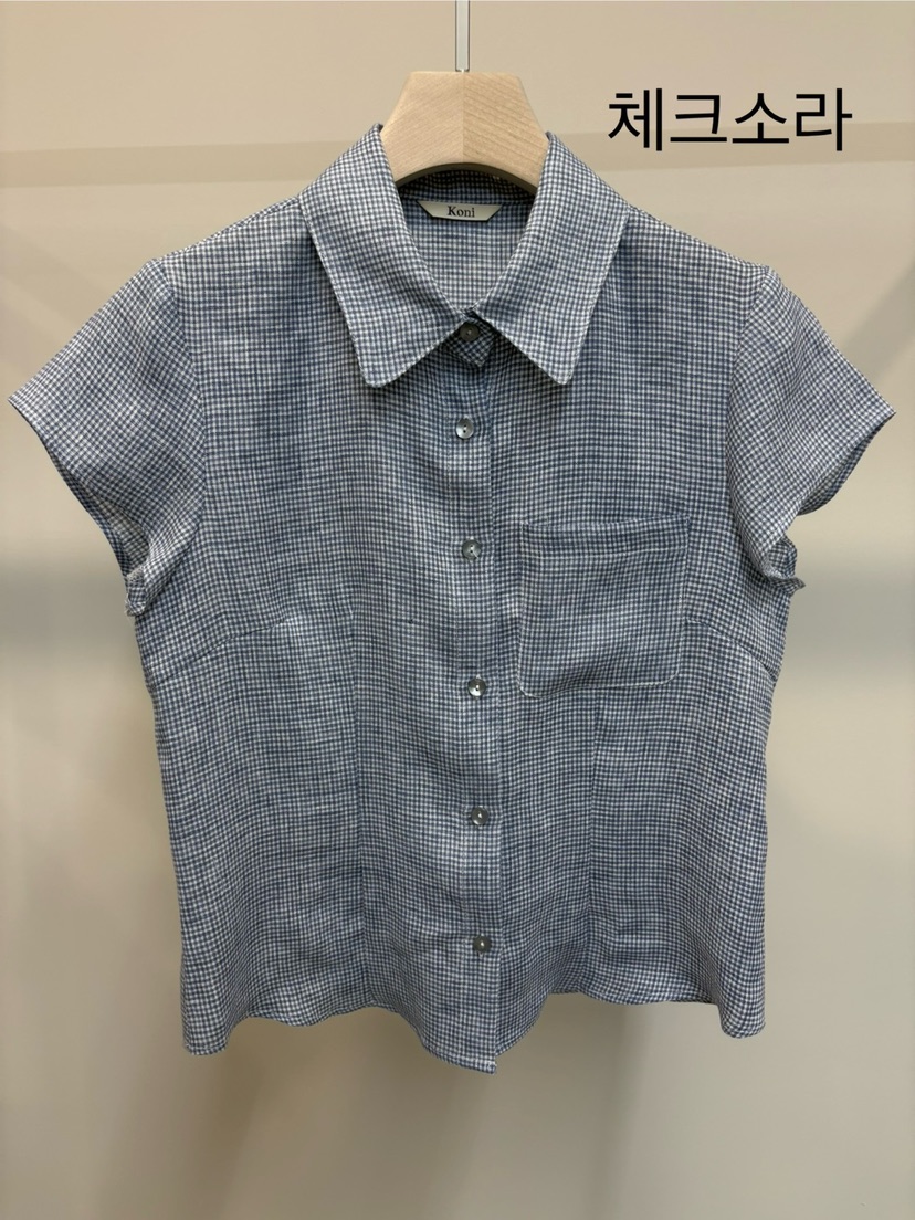 KONI韓國㊣直郵東大門代購女裝新款時尚25春夏熱賣襯衫蕾絲衫KONI襯衫/蕾絲衫圖色5