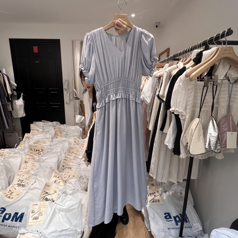 VENIR-a韓國直郵㊣女裝新品人氣25春夏推薦時尚熱賣連衣裙VENIR-a連衣裙圖色3