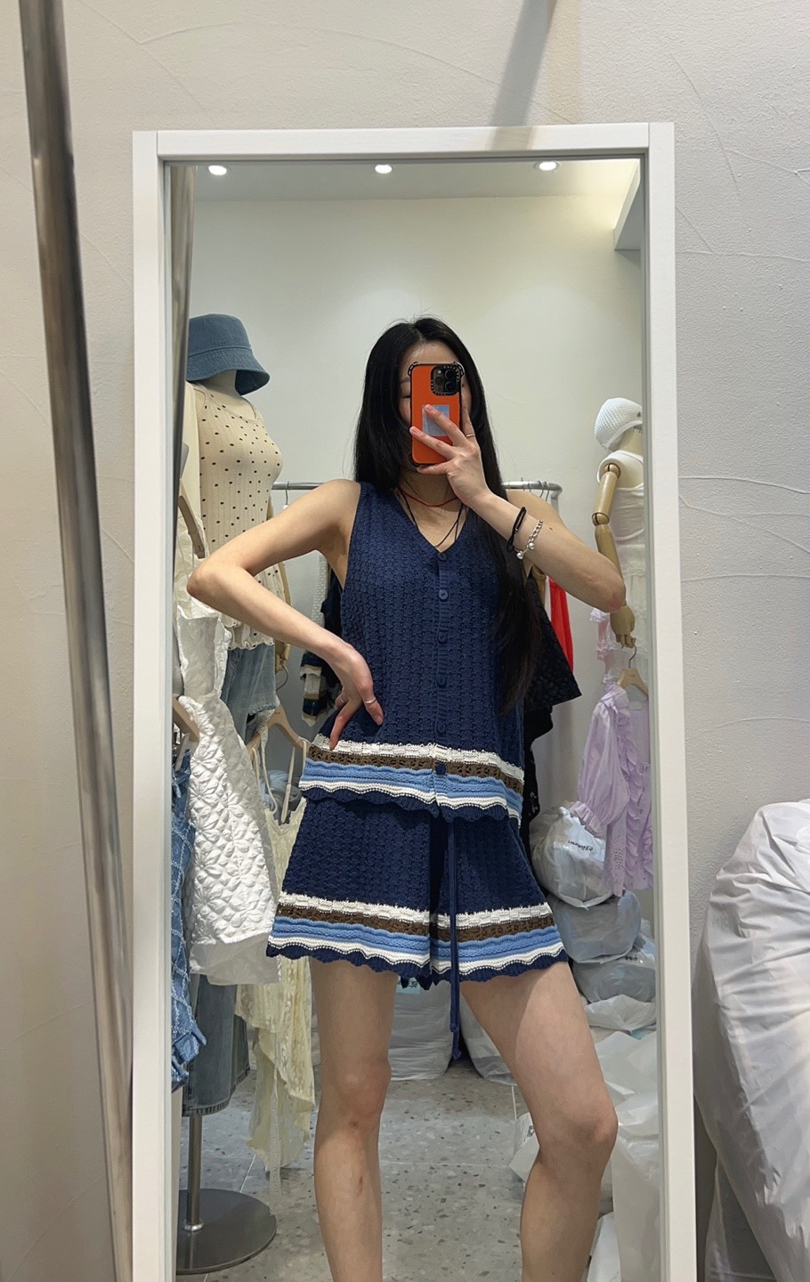 ROU.TINE韓國㊣直郵東大門代購女裝新品25春夏人氣套裝兩件套ROU.TINE套裝