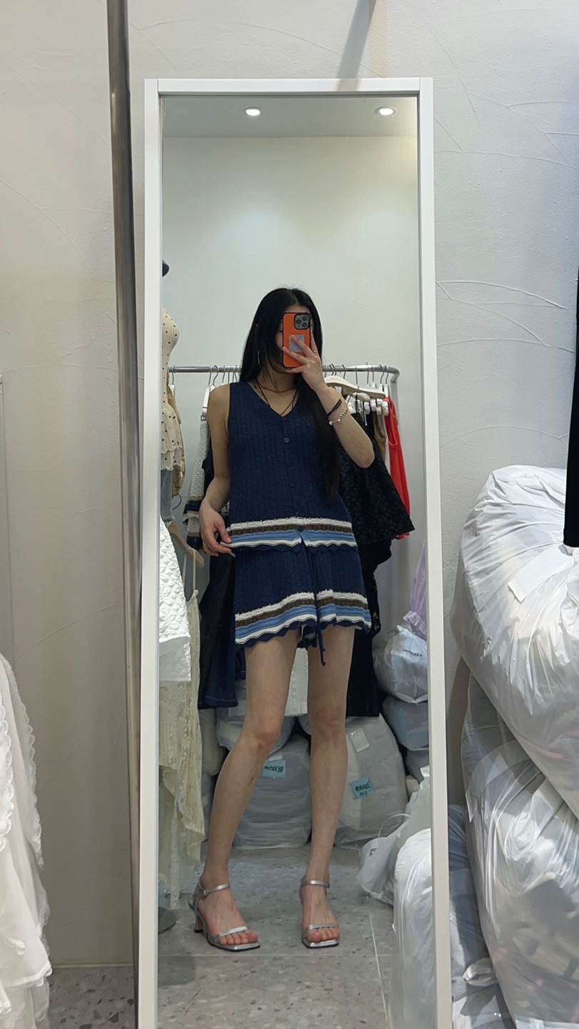 ROU.TINE韓國㊣直郵東大門代購女裝新品25春夏人氣套裝兩件套ROU.TINE套裝