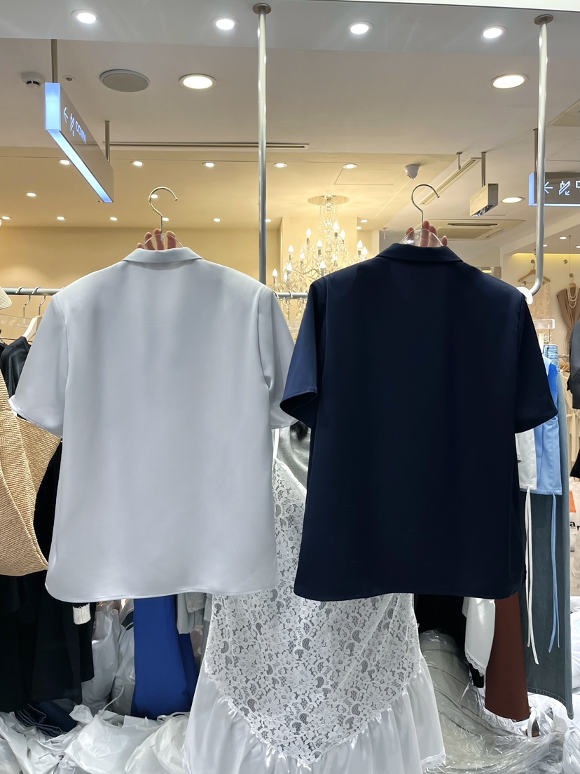 WORK SHOP韓國直郵㊣女裝新款熱賣人氣時尚推薦襯衫蕾絲衫Work_shop襯衫/蕾絲衫