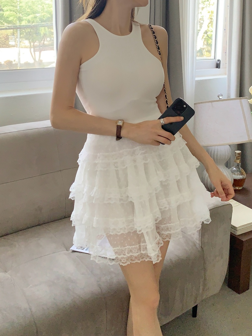 ROU.TINE韓國直郵㊣東大門實拍女裝新品人氣熱賣休閑時尚短裙ROU.TINE短裙