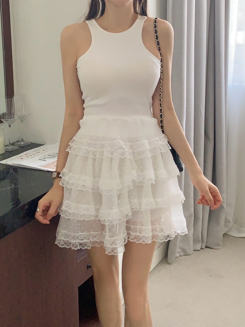 ROU.TINE韓國直郵㊣東大門實拍女裝新品人氣熱賣休閑時尚短裙ROU.TINE短裙