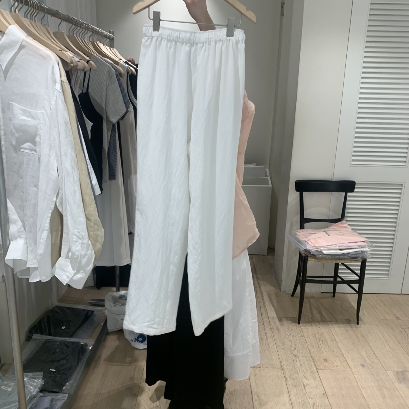 MONIQUE韓國㊣直郵東大門代購女裝新款時尚熱賣推薦25春夏休閑褲MONIQUE休閑褲