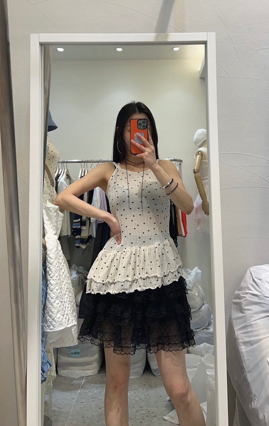 ROU.TINE韓國直郵㊣東大門實拍女裝新款休閑人氣時尚吊帶背心ROU.TINE吊帶/背心