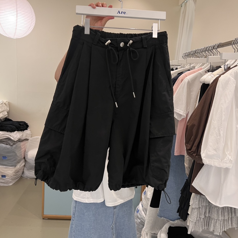 ARE韓國㊣直郵東大門代購女裝新品人氣推薦25春夏時尚熱賣短褲ARE YOU/ARE短褲圖色2