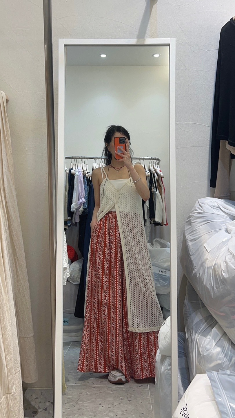 ROU.TINE韓國直郵㊣女裝新品25春夏休閑人氣時尚熱賣休閑褲ROU.TINE休閑褲