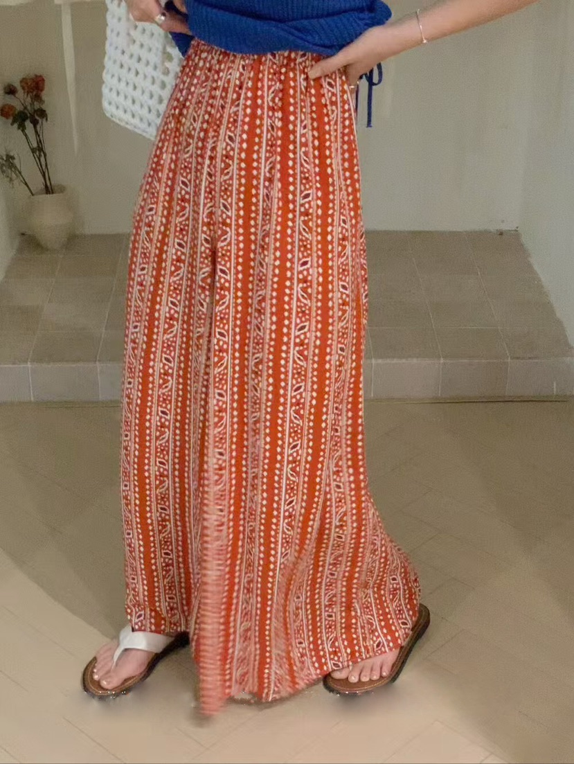 ROU.TINE韓國直郵㊣女裝新品25春夏休閑人氣時尚熱賣休閑褲ROU.TINE休閑褲