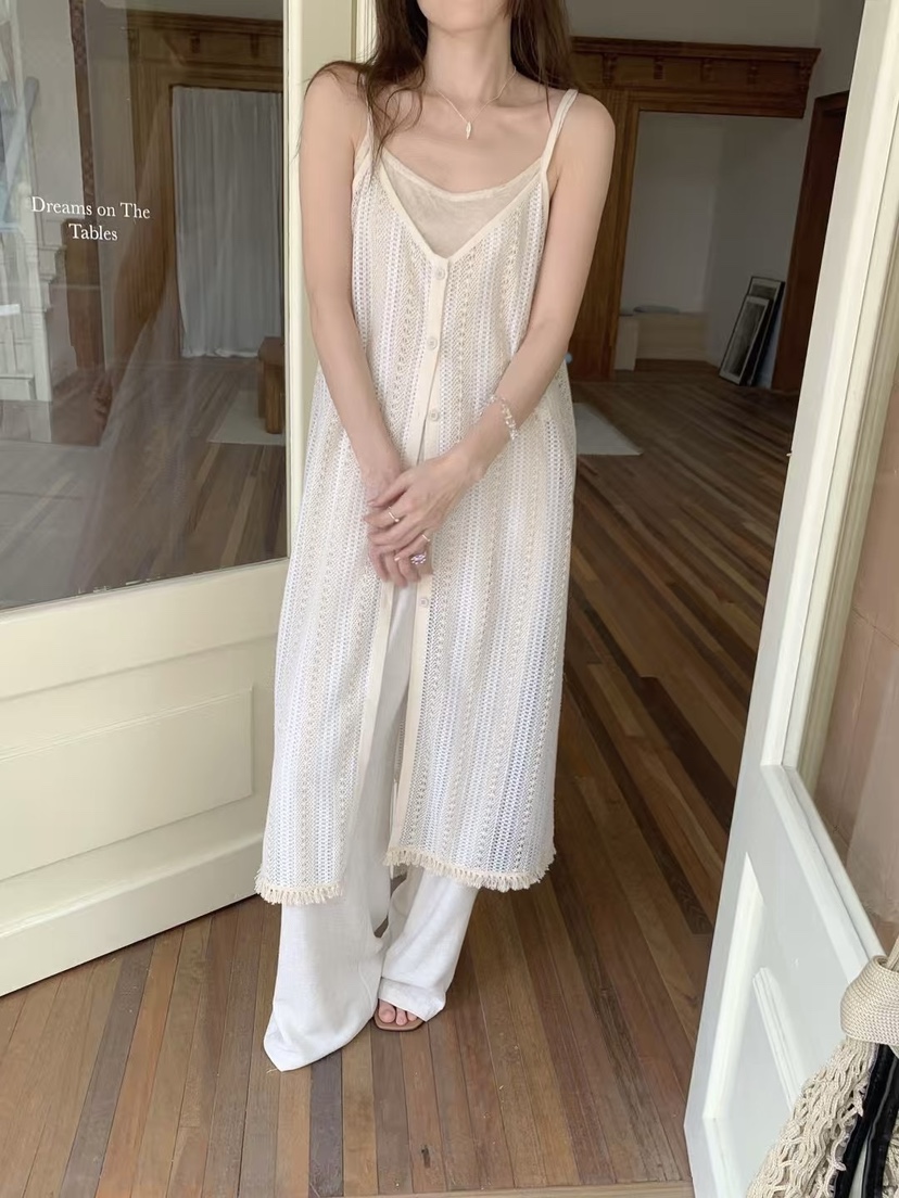 ROU.TINE韓國㊣直郵東大門代購女裝新款25春夏休閑人氣連衣裙ROU.TINE連衣裙