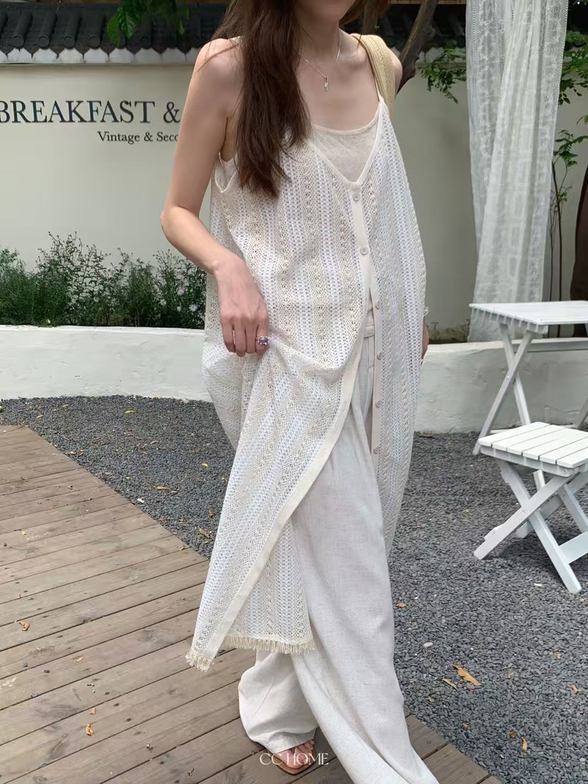 ROU.TINE韓國㊣直郵東大門代購女裝新款25春夏休閑人氣連衣裙ROU.TINE連衣裙