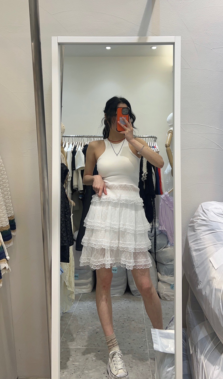 ROU.TINE直郵韓國代購㊣女裝新品人氣推薦熱賣休閑吊帶背心ROU.TINE吊帶/背心