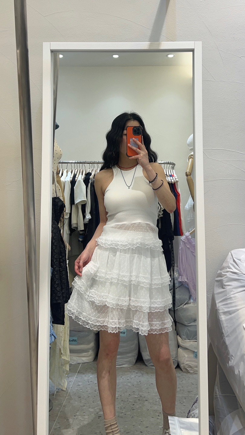 ROU.TINE直郵韓國代購㊣女裝新品人氣推薦熱賣休閑吊帶背心ROU.TINE吊帶/背心