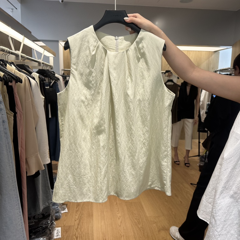 LEFANCY韓國直郵㊣東大門實拍女裝新品熱賣人氣吊帶背心纖維LEFANCY吊帶/背心圖色2