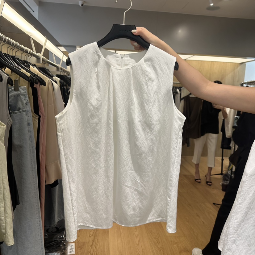 LEFANCY韓國直郵㊣東大門實拍女裝新品熱賣人氣吊帶背心纖維LEFANCY吊帶/背心圖色4