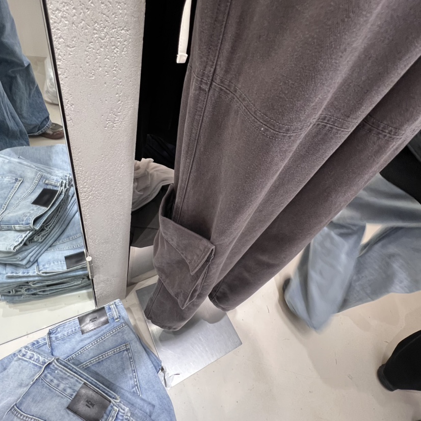 ACME韓國直郵㊣女裝新品熱賣時尚推薦休閑人氣25春夏牛仔褲口袋ACME牛仔褲