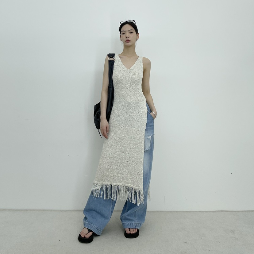 D2/A2直郵韓國代購㊣女裝新款推薦休閑時尚熱賣25春夏連衣裙D2/A2連衣裙圖色2