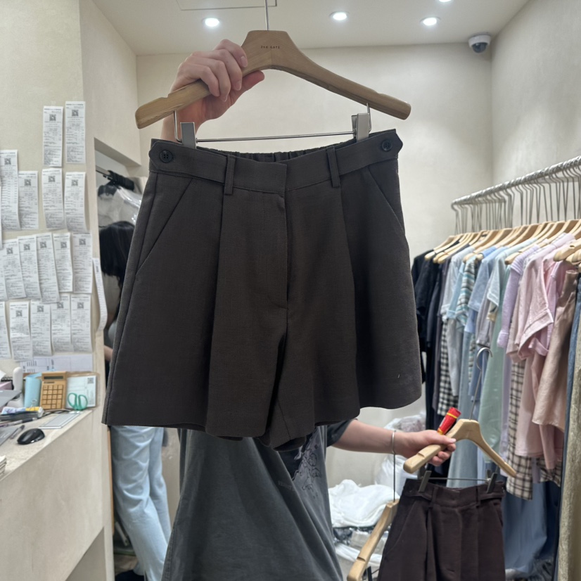 2ND GATE韓國直郵㊣女裝新款人氣熱賣休閑時尚推薦25春夏短褲2ND GATE短褲圖色2