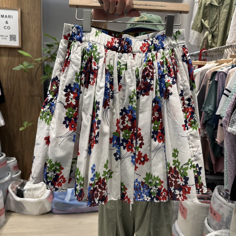 MARI CO韓國直郵㊣東大門實拍女裝新品時尚25春夏熱賣短裙MARI CO短裙