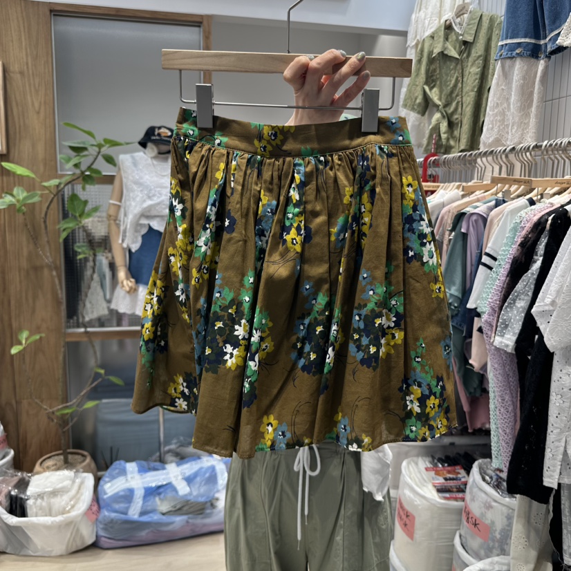MARI CO韓國直郵㊣東大門實拍女裝新品時尚25春夏熱賣短裙MARI CO短裙圖色2