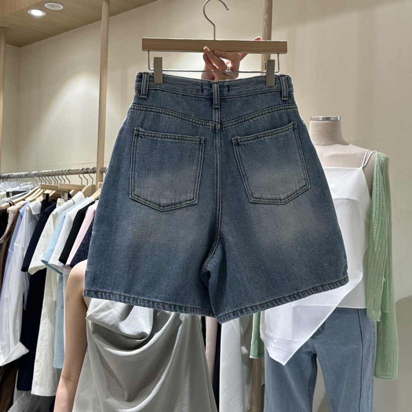 VINTAGE VIBE韓國㊣直郵東大門代購女裝新品熱賣推薦短褲亞麻VINTAGE VIBE短褲