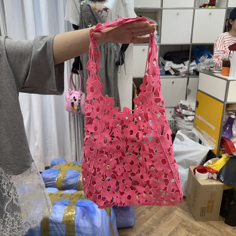 DE LINE韓國直郵㊣女裝新款人氣25春夏休閑推薦單肩斜跨包DE LINE單肩/斜跨包