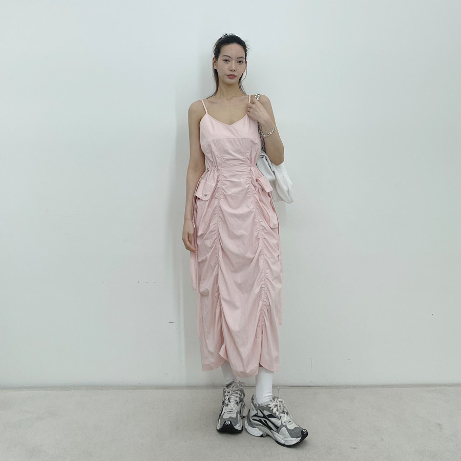 D2/A2直郵韓國代購㊣女裝新品推薦休閑25春夏連衣裙不含內搭D2/A2連衣裙圖色4