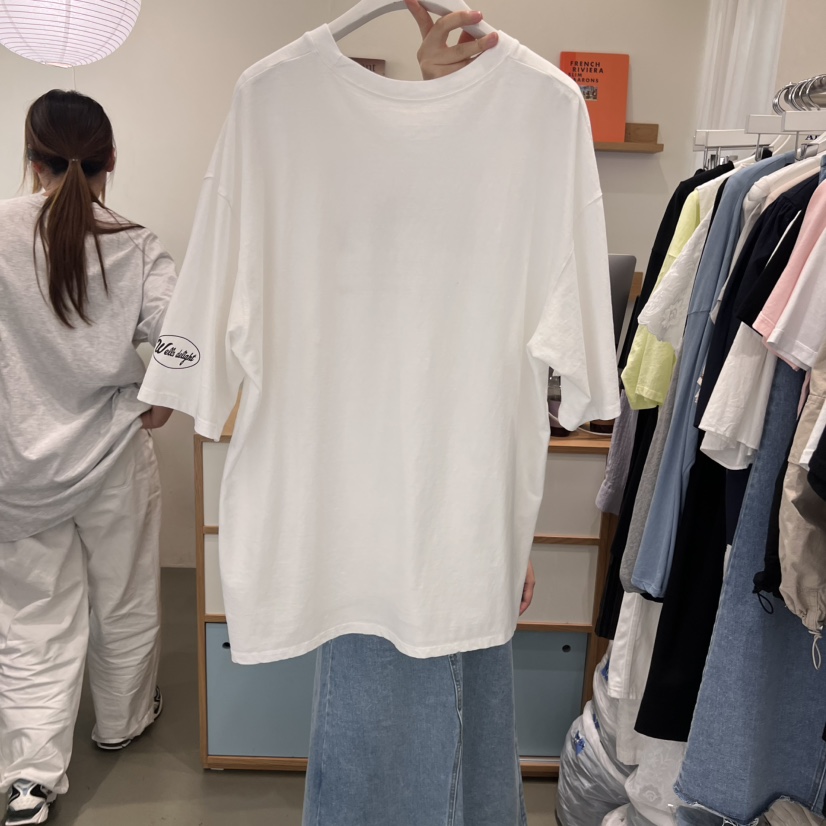 ARE韓國直郵㊣女裝新品休閑推薦25春夏人氣熱賣時尚T恤ARE YOU/ARET恤