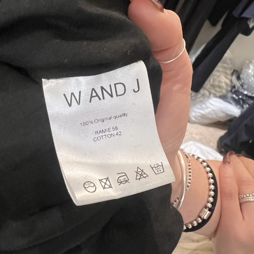 W AND J韓國直郵㊣女裝新款推薦熱賣休閑人氣時尚25春夏長裙W AND J長裙