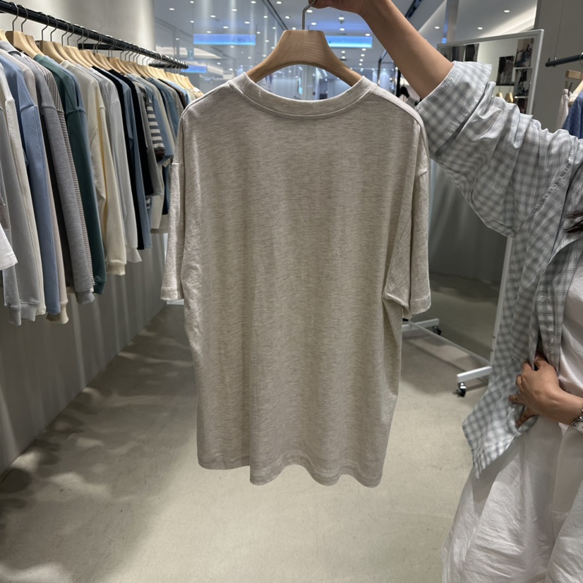 BOUTIQUE SEOUL-P韓國直郵㊣女裝新品休閑熱賣25春夏人氣T恤But ton/BOUTIQUE SEOULT恤