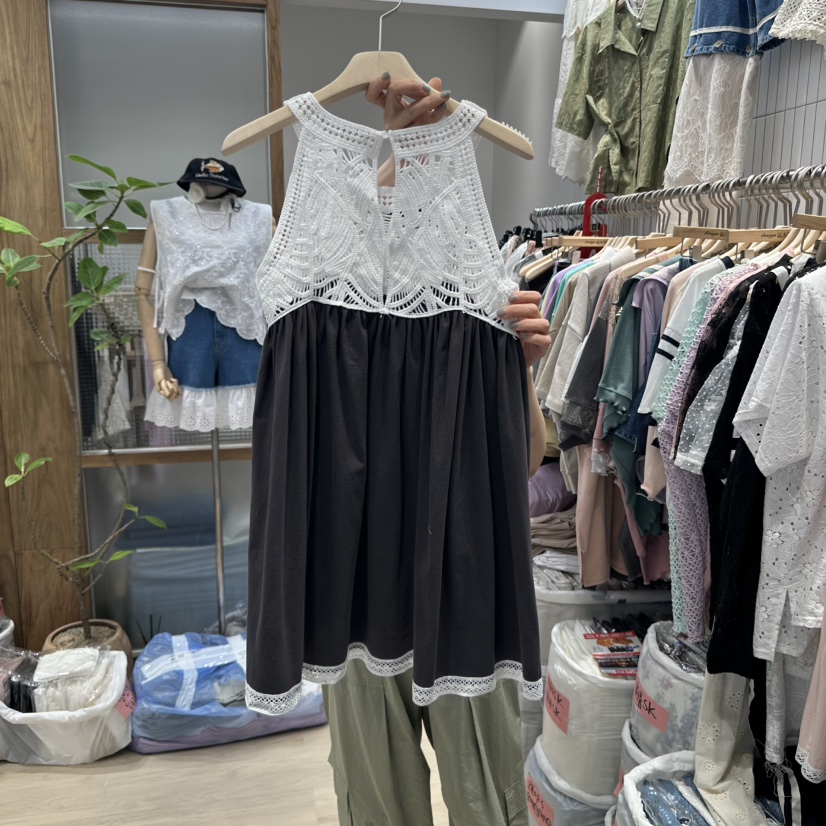 MARI CO韓國直郵㊣東大門實拍女裝新款休閑時尚25春夏吊帶背心MARI CO吊帶/背心